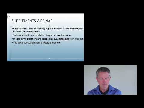 SUPPLEMENTS WEBINAR INTRODUCTION - SUPPLEMENTS WEBINAR INTRODUCTION
