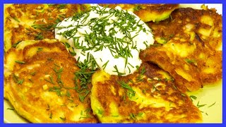 Fritters with cabbage and onions | Delicious, simple and inexpensive.