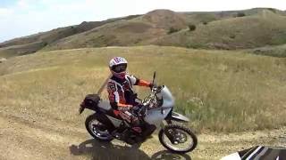 Rail road butte, SD. OHV . on a KTM 990, and 640 adventure. Part 1.