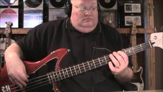 The Mamas and the Papas California Dreamin' Bass Cover with Notes & Tablaure chords