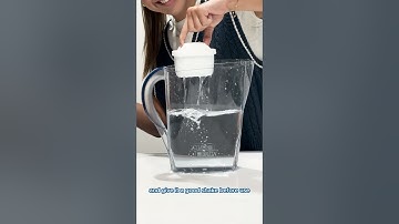 How to prepare your BRITA filter before use 🙌