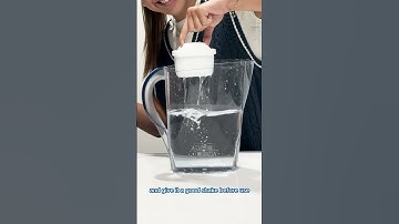 How to prepare your BRITA filter before use 🙌