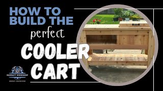 #Ultimate #Beverage / #Cooler Cart  #Perfect for a #Pool #Party , #BBQ & #Tailgating