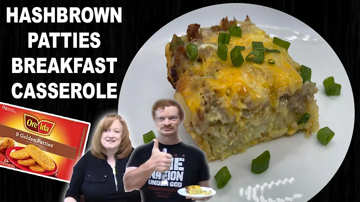 HASHBROWN PATTIES BREAKFAST CASSEROLE | How To Mak...