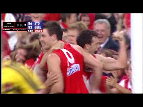 2005 AFL Semi Final: Sydney v. Geelong - with Countdown Clock: Final 5 minutes