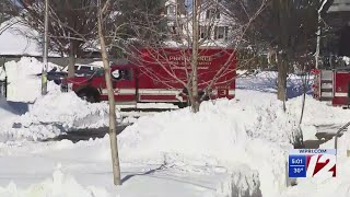 Neighborhoods in Providence start to dig out after historic snowfall