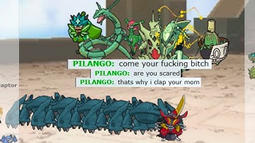 THIS TRASH SALTY KID GOT DESTROYED 4 TIMES IN A ROW ON POKEMON SHOWDOWN!!