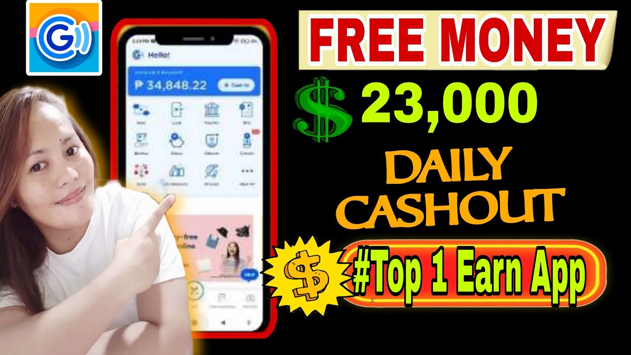 free-earn-money-top-1-earning-app-legit-2024-gcash-daily-cashout-youtube