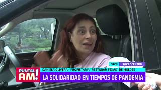 Daniela Olivera Con Solidaridad En Tiempos De Pandemia