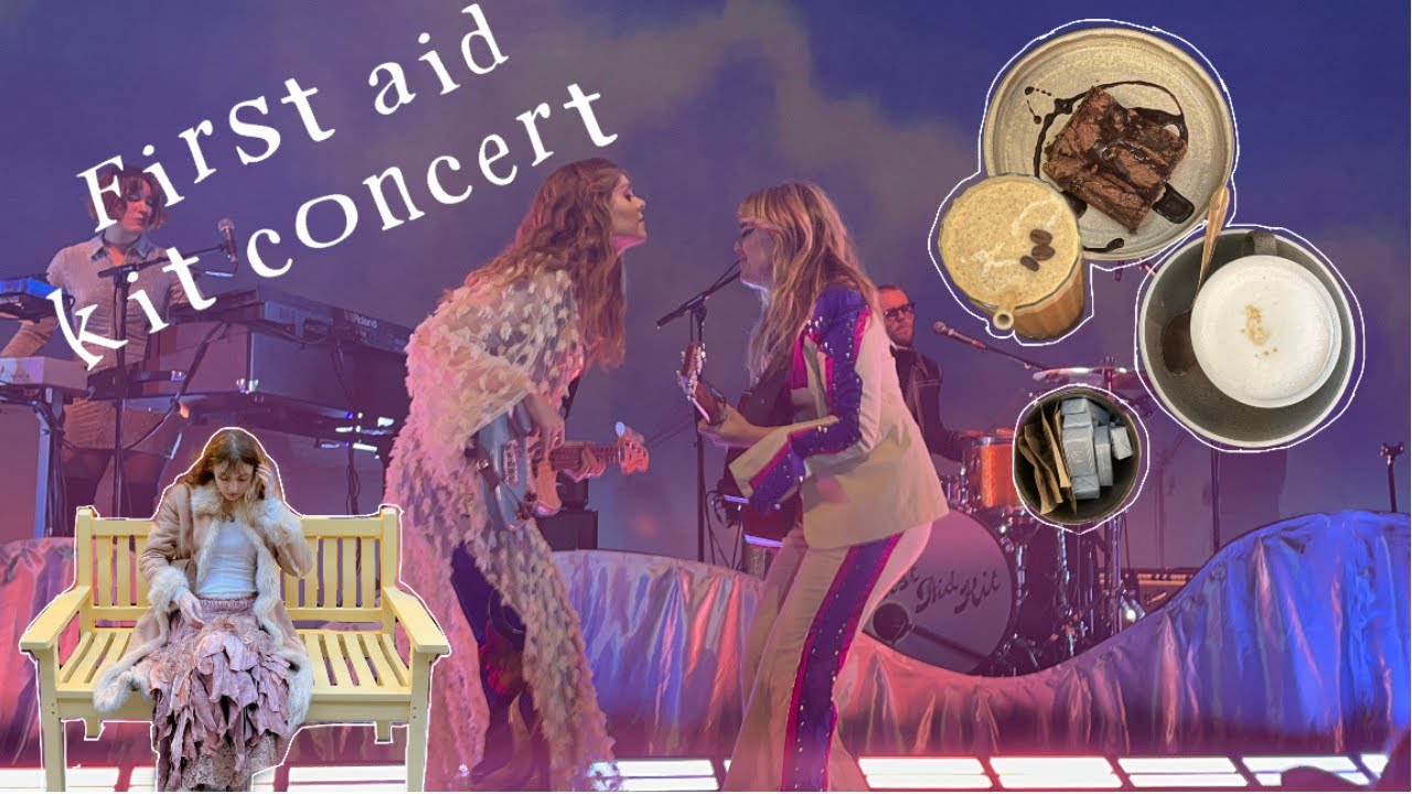 mini London vlog! First Aid Kit Concert! YouTube