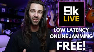Low Latency Online Jamming for FREE | Elk Live Native