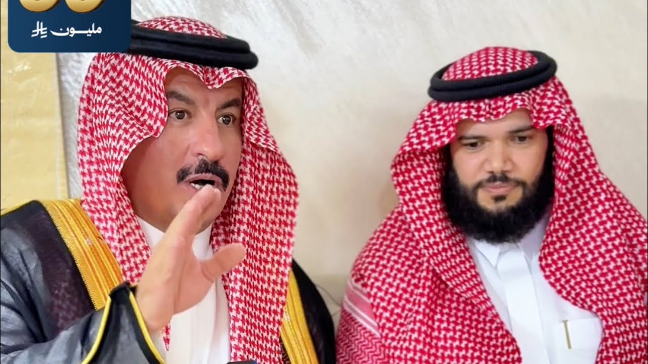 استقبال الشيخ نايف بن دهام العبادي لوفد قبيلة الشدادين 