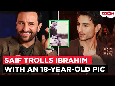 Saif Ali Khan's Instagram Debut Turns Hilarious As Ibrahim Gets Trolled With 18-Year-Old Pic