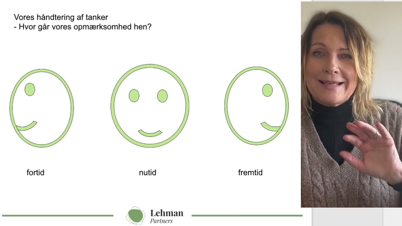 Lehman Partners onlineundervisning. Introduktion til modulerne med Lizl Rand, psykoterapeut.