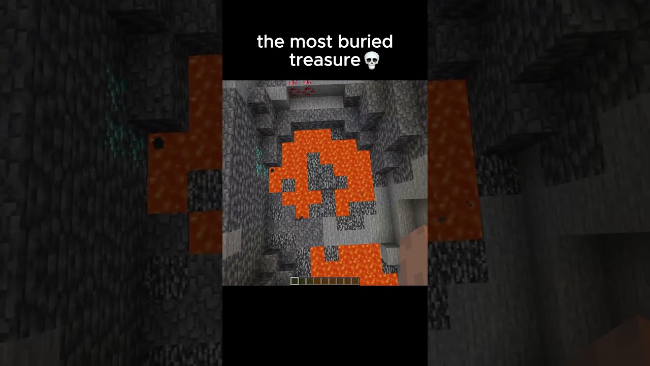 Minecraft Buried Treasure Seed Moment