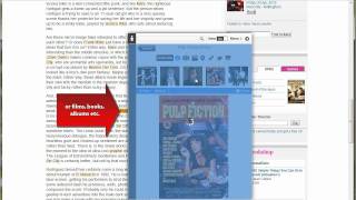 How works iGlue on web pages: Micro-search tutorial