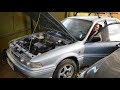 █ Как снять ДРОССЕЛЬНУЮ ЗАСЛОНКУ Mitsubishi Galant 1989 г. / damper