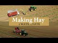 FIVE Days and TWO Ways of Making Hay (SECOND CUT HAY 2019)