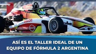 Un TALLER modelo de la FÓRMULA 2 EN LA PAMPA