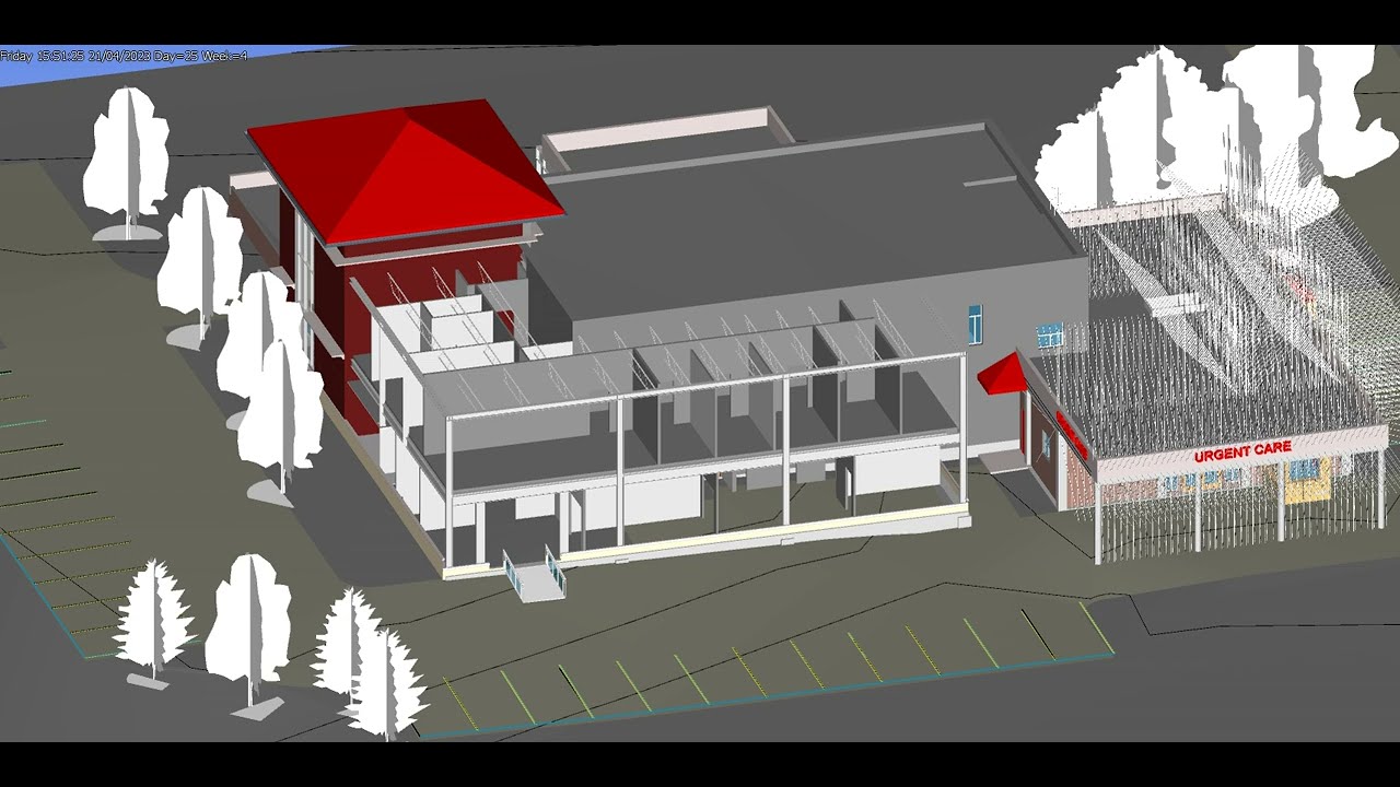 NAVISWORK 4D simulation TimeLiner - YouTube