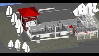NAVISWORK 4D simulation TimeLiner