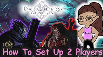 How to set up Multiplayer Online and Couch Co-op in Darksiders Genesis For Nintendo Switch