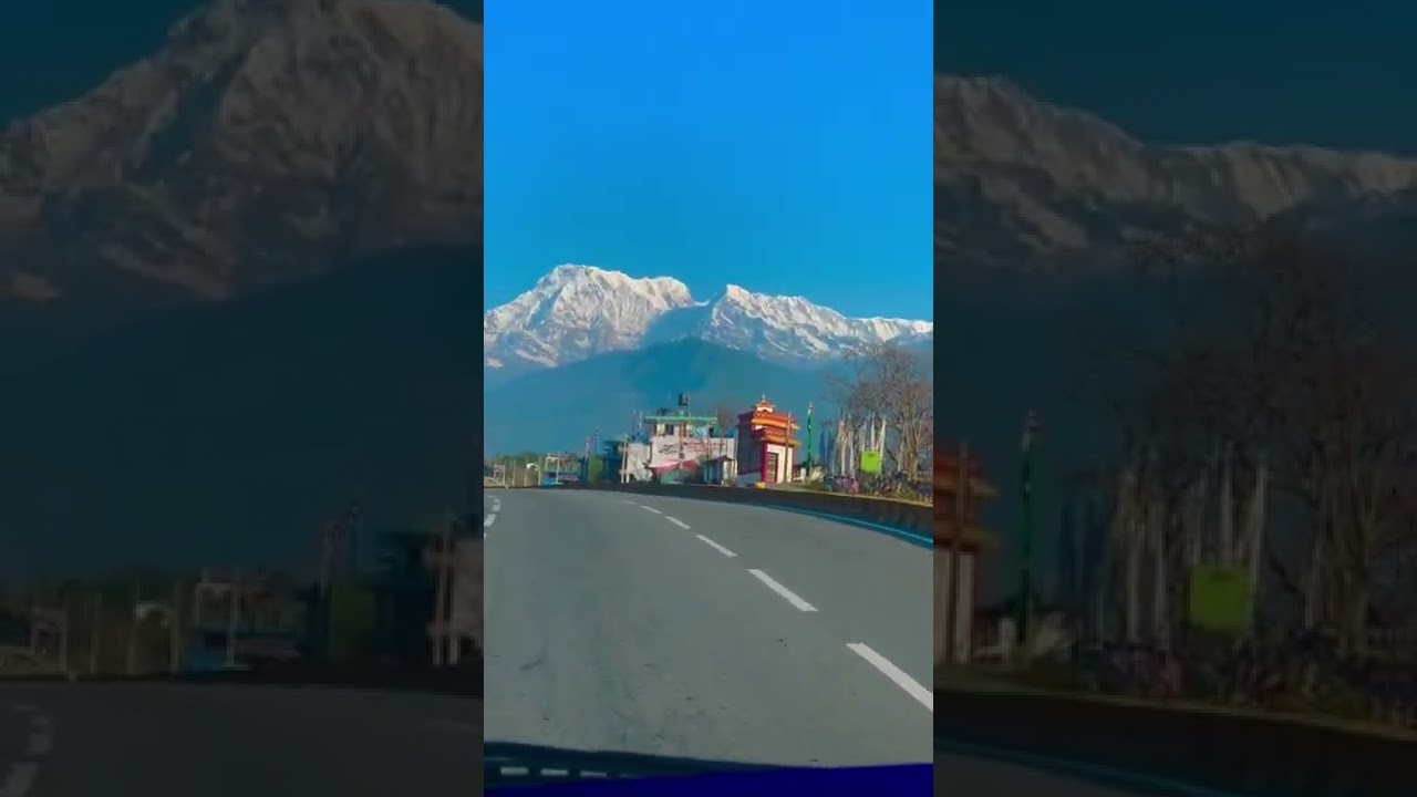 Best road of the world/ Beautiful road of Nepal