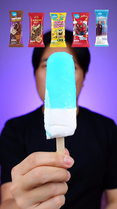 EATING VARIOUS CAMPINA ICE CREAM #asmr #mukbang