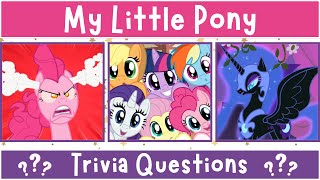 Can You Answer These My Little Pony Trivia Questions? Mlp Quiz