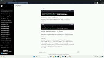 python generate password string