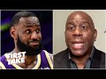Magic Johnson won't bet against LeBron in a Lakers vs. Nets NBA Finals | First Take