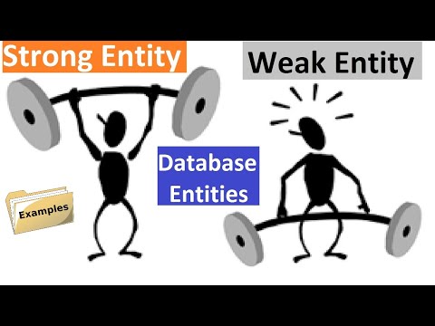 DBMS-強いエンティティと弱いエンティティ|強い実体と弱い実体の違い|データベース