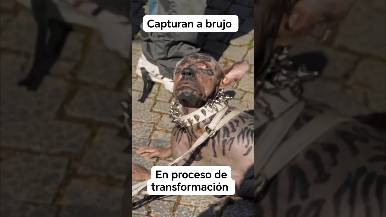 Capturan a brujo en plena transformación 😱😱🥶🥶 #increíble #brujo