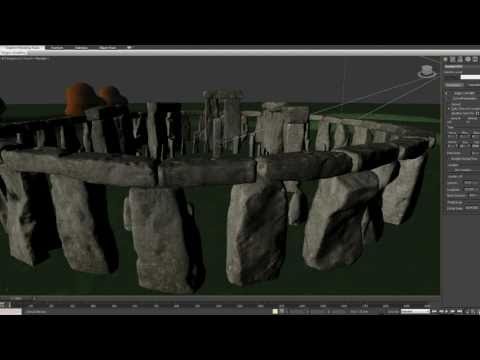 Building Stonehenge 3D at University of Huddersfie...