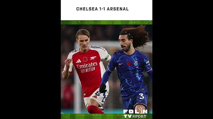 Chelsea 1 - 1 Arsenal