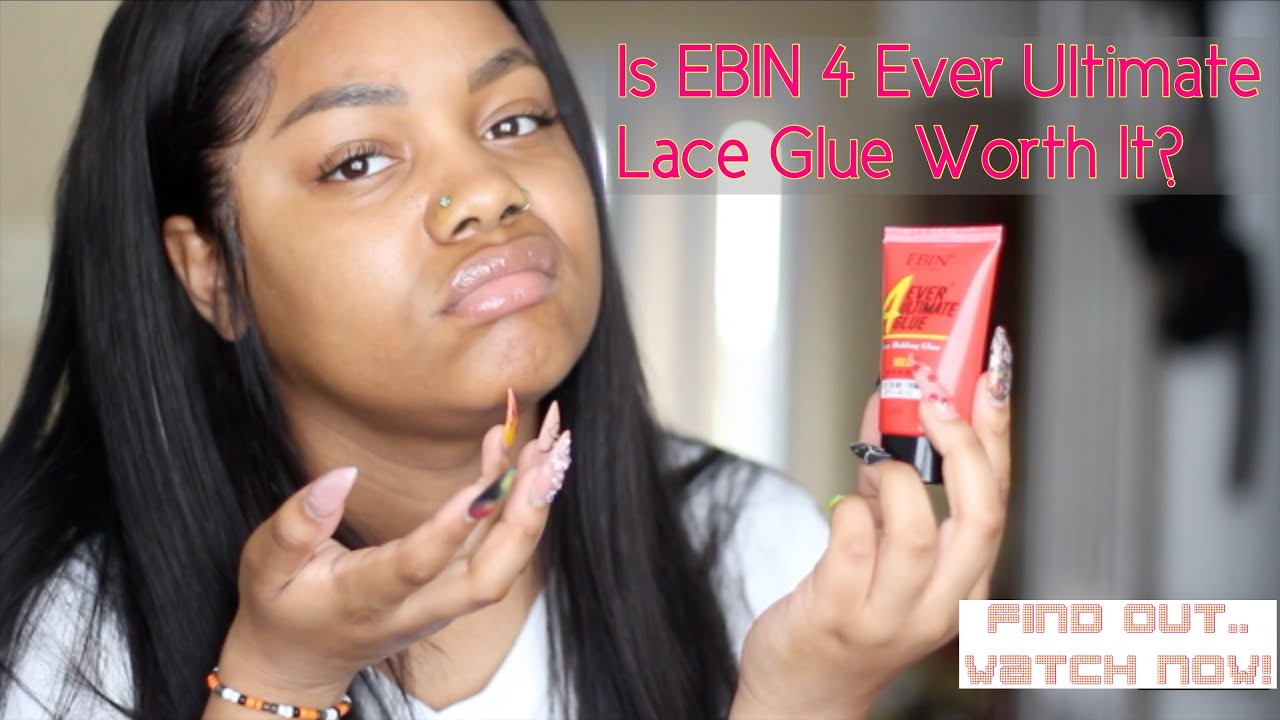 Lace Frontal Install Using EBIN 4 Ever Ultimate Lace Glue, Peerless Hair