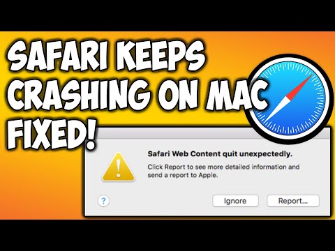 Video: Ako opravím zlyhanie Safari na mojom MacBooku Pro?