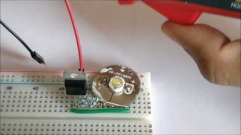 High Power LED Driver Circuit