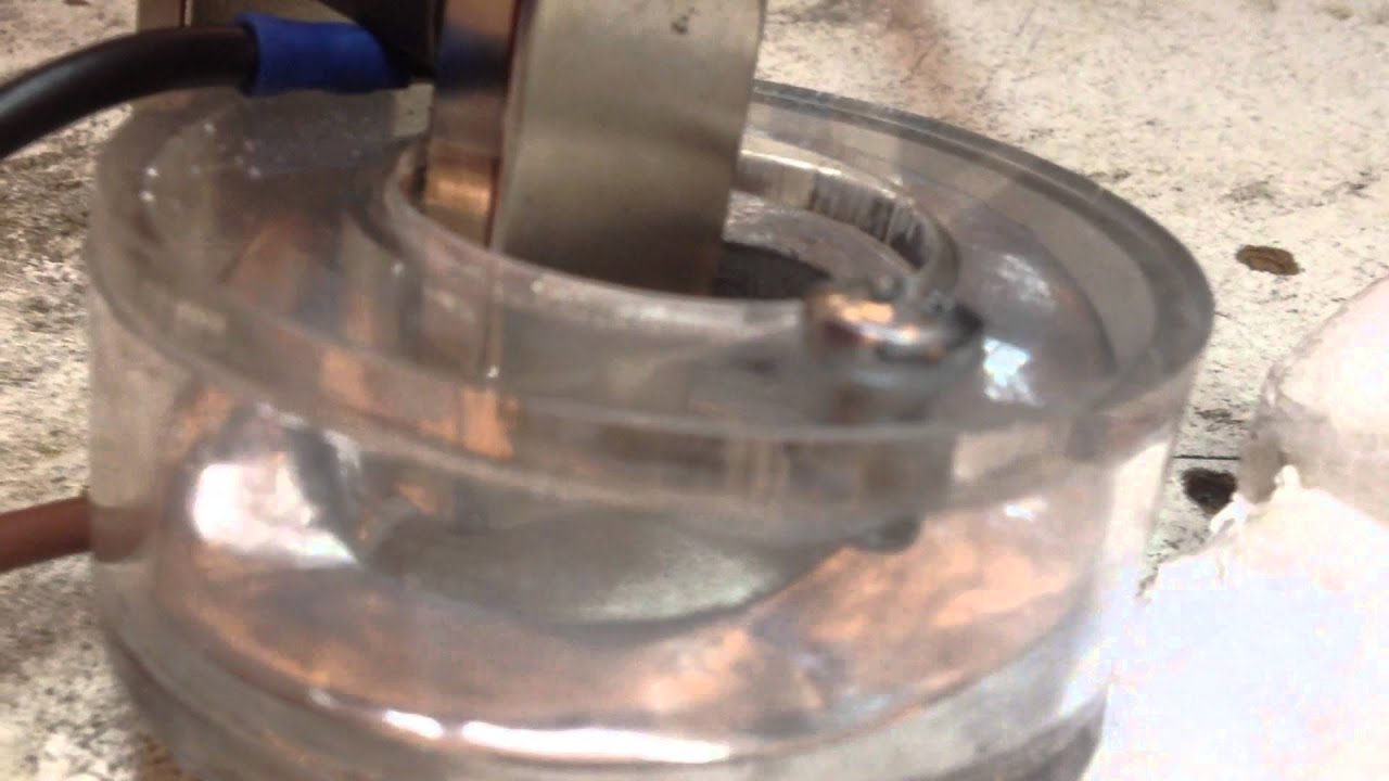 Mercury vortex experiment v3 YouTube