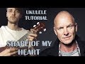 UKULELE. SHAPE OF MY HEART. UKULELE TUTORIAL