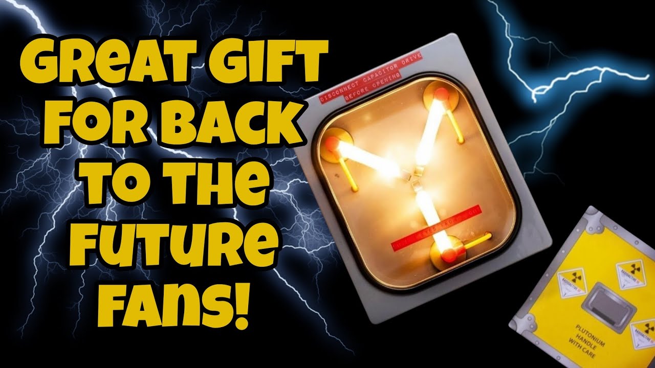 Back to the Future Collectible Flux Capacitor Review: Light Up