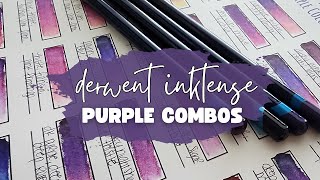 💜 28 Must-Try Purple Combos for Derwent Inktense Lovers!