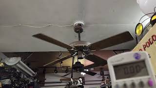 Hunter/Robbins & Myers Type 22373 The Original Ceiling Fan brown & polished brass with oak blades
For previews, discussions, and exclusive content: http://www.patreon.com/dspiffy
Tested on the two original speeds, forward and reverse, with the decade capacitor test rig, the solid state speed control, and amp meter.
I buy, sell, and trade vintage ceiling fans. I also do commercial fan/lighting related projects, am connected with several major fan manufacturers, I am happy to talk to anyone ages 2-200 interested in ceiling fans! Like my Facebook page: https://www.facebook.com/spiffyceilingfans/
If you enjoy my videos, I welcome PayPal donations dspiffy@gmail.com
three,light,adaptaire,Japan,fans,original,antique,Us,dangeroustacos,electrically,iron,Hong,Electric,hunter,blades,vintage,high,shades,reversair,Control,Collection,bath,speed,Emerson,brass,Taiwan,fan,Collectibles,ceiling,made,reversaire,brown,down,spin,medium,dangerous,Speeds,Import,reversible,Variable,oil,cast,Cane,The,american,Collectible,pecan,Workshop,Ceiling Fan (Invention),adaptair,kit,tulip,Collect,four,vintageceilingfans,low,Ceiling Fan (Product Category)
On the web: http://www.dspiffy.com For Dan Spiffy Neuman Fan & Music Merch including Tshirts, coffee mugs, and more:
https://shop.spreadshirt.com/dspiffy/ Hunter/Robbins & Myers Type 22373 The Original Ceiling Fan brown & polished brass with oak blades