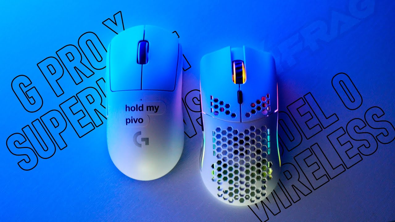 Кто кого!? G Pro X Superlight VS Model O Wireless. YouTube