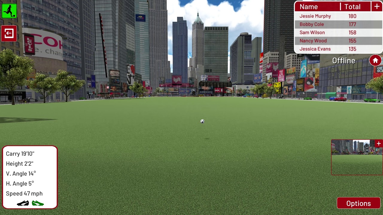 Football Environment New York Longest Kick