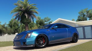 Forza Horizon 3| 884hp Cadillac CTS-V Coupe Top Speed Test[Manual W Clutch]