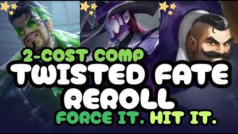 Forcing 2 cost reroll today! Ft. Free top4 with Twisted Fate reroll! TFT Set 14 | Best TFT Comps