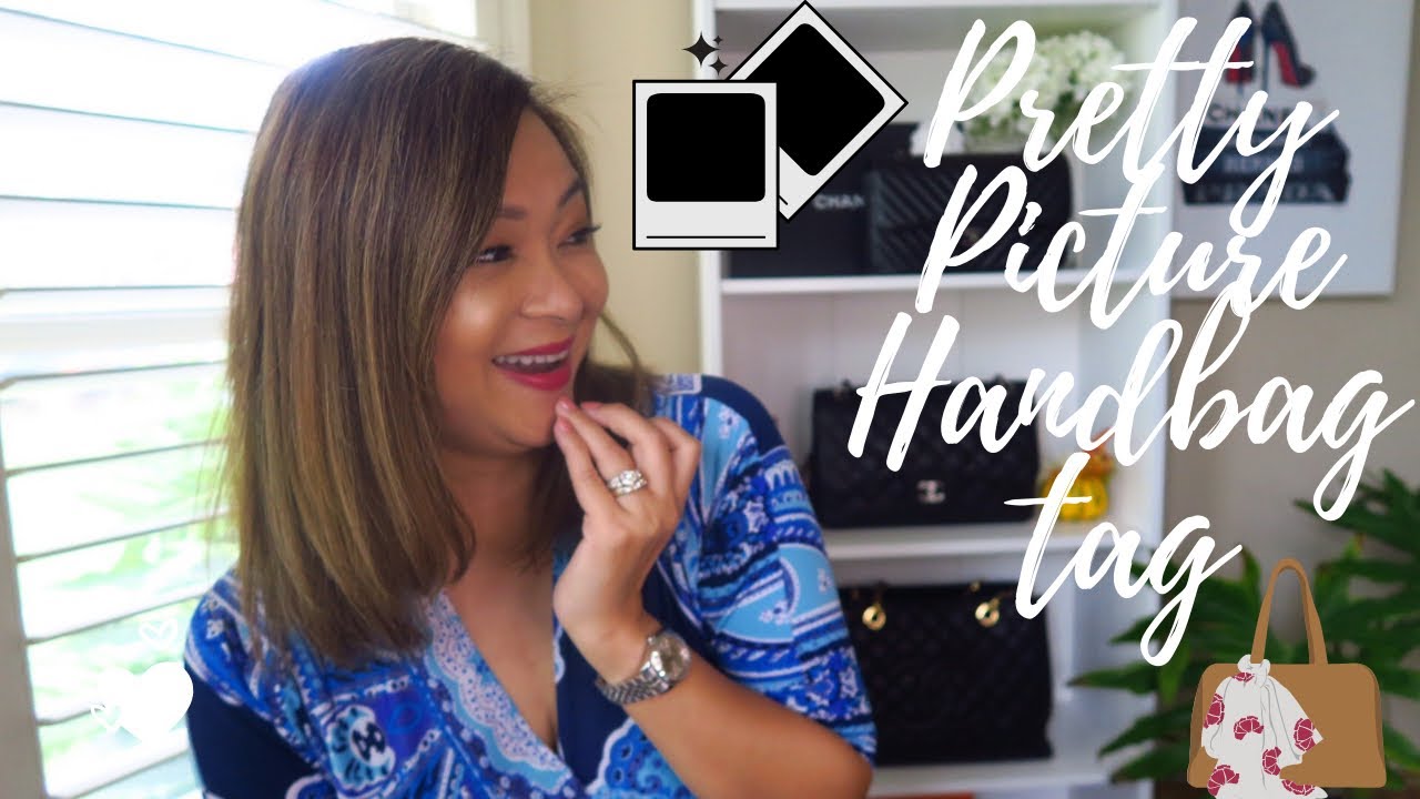 Pretty Picture Handbag Tag | 