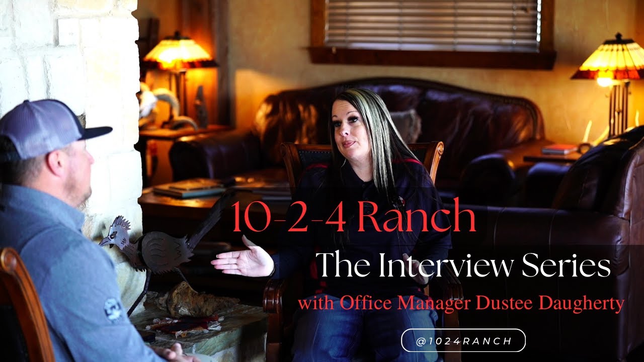 10-2-4 Ranch Office Manager - Dustee Daugherty - YouTube
