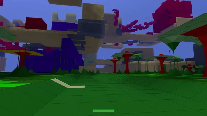 Avoyd 6DOF FPS Voxel Game - 0g Movement Prototype